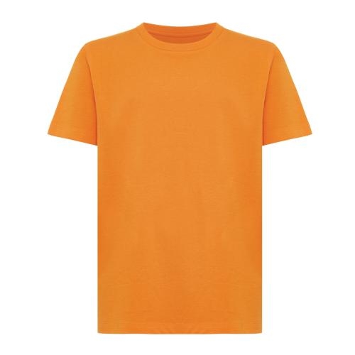 Iqoniq Koli kids gerecycled katoenen T-shirt oranje,11-12