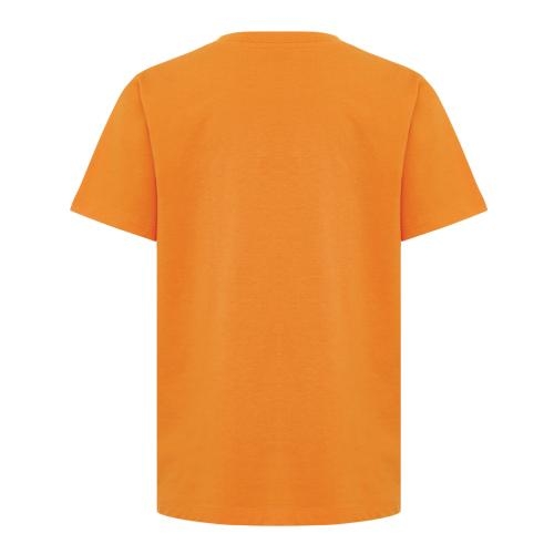 Iqoniq Koli kids gerecycled katoenen T-shirt oranje,11-12