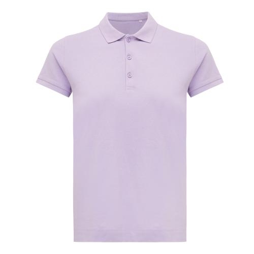 Iqoniq Yosemite dames recycled katoen pique polo lavender,l