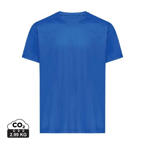Iqoniq Tikal polyester sneldrogend sportshirt royal blue,4xl