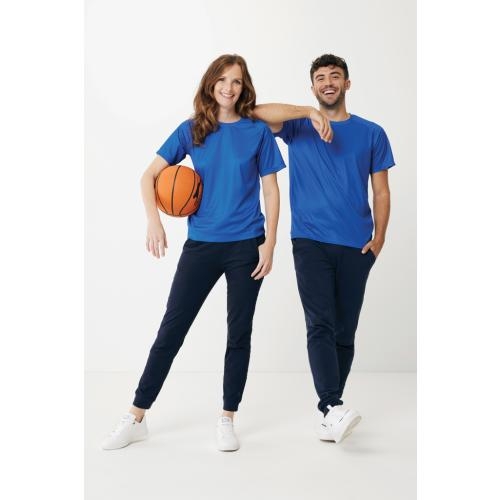 Iqoniq Tikal polyester sneldrogend sportshirt royal blue,4xl