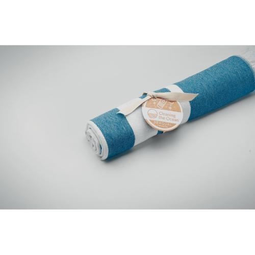 SEAQUAL® hamamdoek 100x170 Wave turquoise