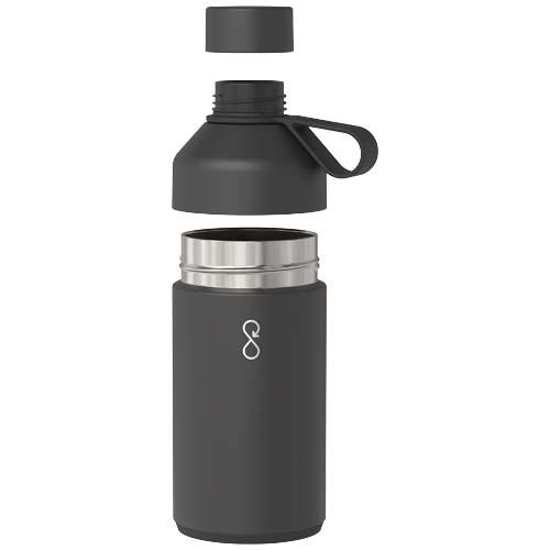 Ocean Bottle vacuümgeïsoleerde waterfles 750 ml zwart