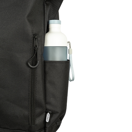 Rugzak Rolltop RPET luxe XL zwart