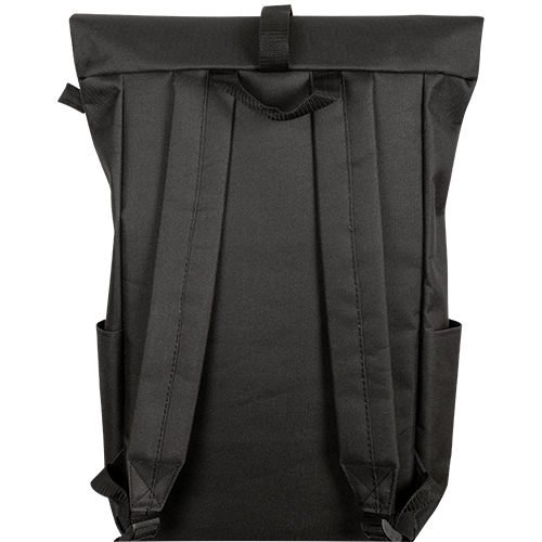 Rugzak Rolltop RPET luxe XL zwart