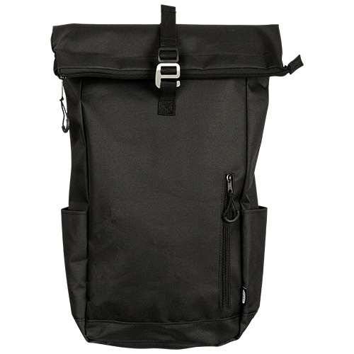 Rugzak Rolltop RPET luxe XL zwart