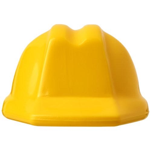 Kolt gerecyclede sleutelhanger helm geel