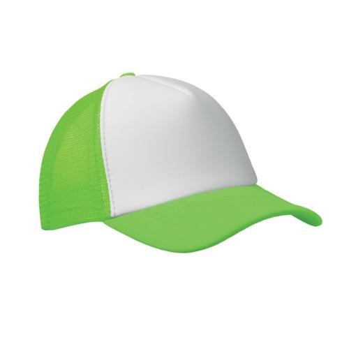 Truckers baseball cap Bubble neon green