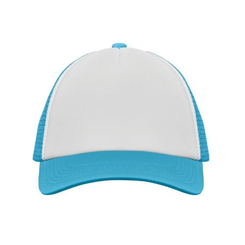 Truckers baseball cap Bubble wit / turquoise