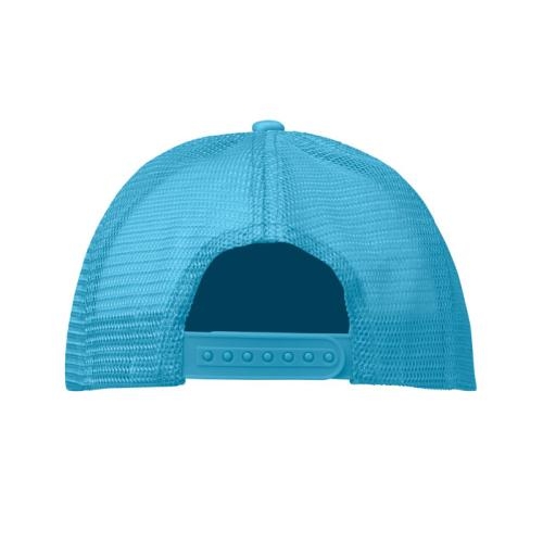 Truckers baseball cap Bubble wit / turquoise