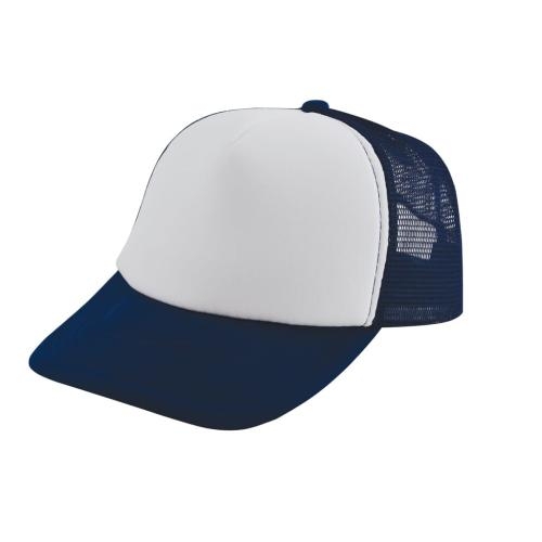 Truckers cap navy/wit