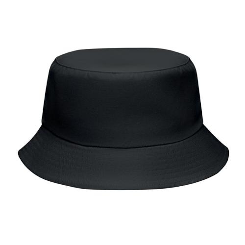 Polyester vissershoed Emmer zwart