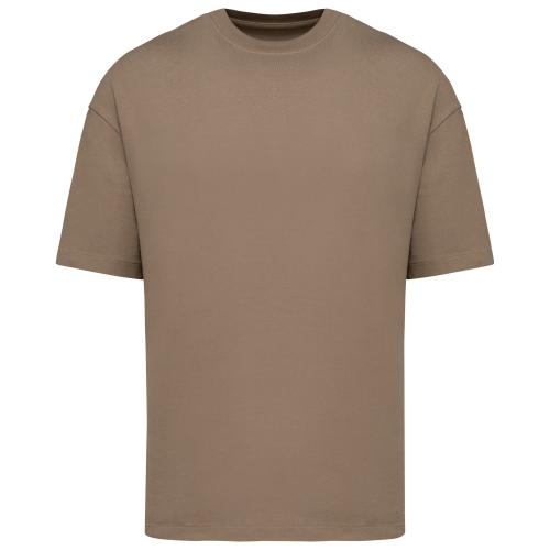 Ecologisch oversized heren-T-shirt driftwood,2xs