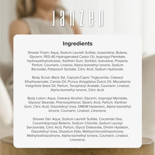 Janzen Gift Set S Body Black 22 wit
