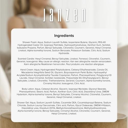 Janzen Gift Set M Skin 90 zwart