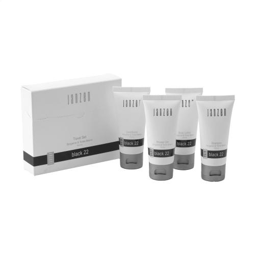 Janzen Travel Set Black 22 wit
