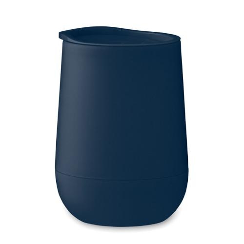 Dubbelwandige to-go beker 300 ml navy