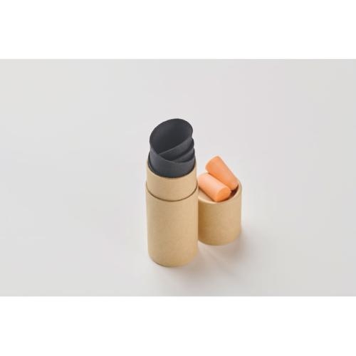 Reisset in kartonnen koker beige
