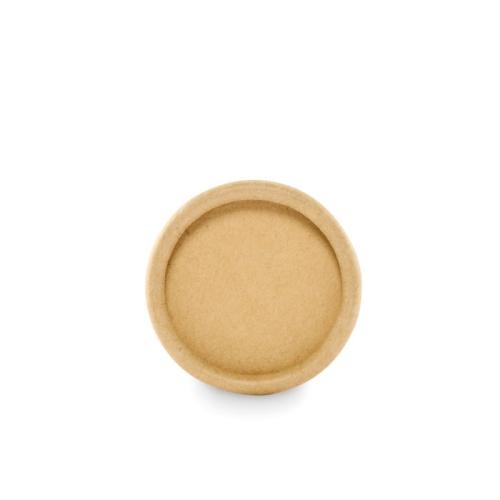 Reisset in kartonnen koker beige