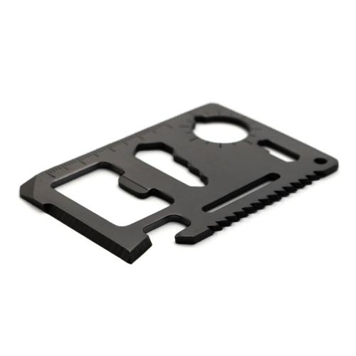 Multitool creditcard zwart