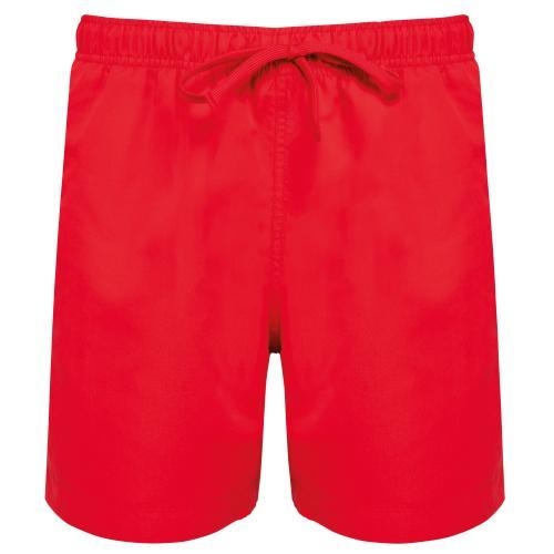 Ecologische heren zwembroek rood,s