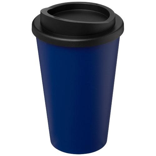 Gerecyclede americano® 350 ml geïsoleerde beker blauw/zwart