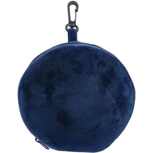 Polyester reiskussen Leontine blauw