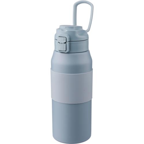 Dubbelwandige 800 ml drinkfles Kati pastelblauw