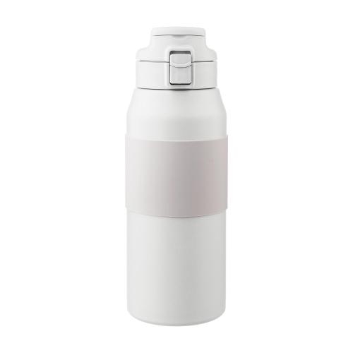Dubbelwandige 800 ml drinkfles Kati wit