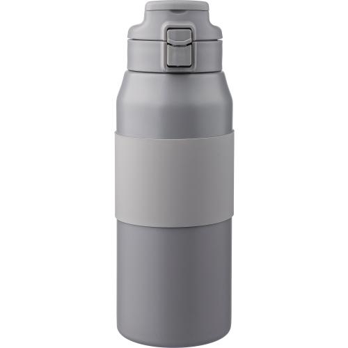Dubbelwandige 800 ml drinkfles Kati grijs
