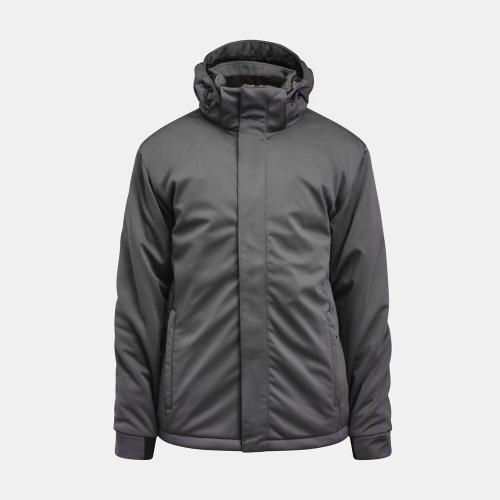 1040 Winterjas softshell donkergrijs,3xl
