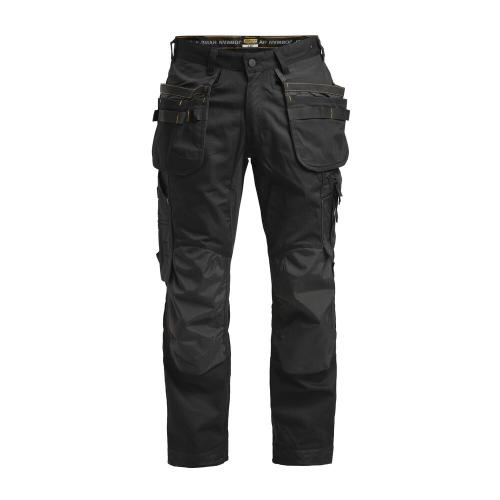 2164 Stretch werkbroek zwart,c146