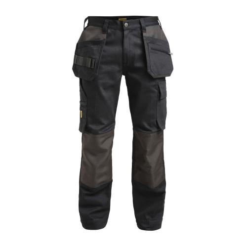2312 Praktische katoenen werkbroek zwart,c42