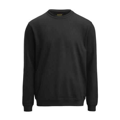 5120 Ronde hals sweatshirt zwart,l