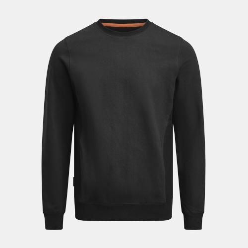 5402 Ronde hals sweatshirt zwart,3xl