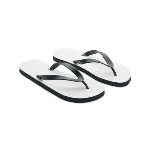 Sublimatie strandslippers 44-46 Costa zwart