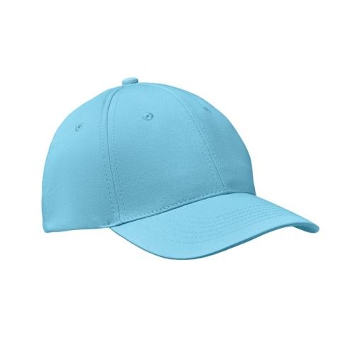 Katoenen baseball cap Basie babyblauw