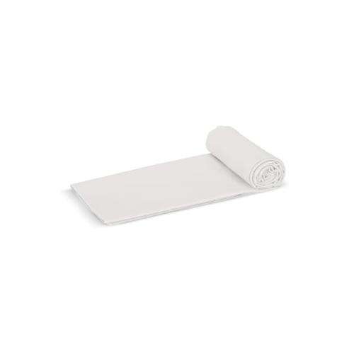 Sneldrogende handdoek R-PET 100x180 wit/grijs