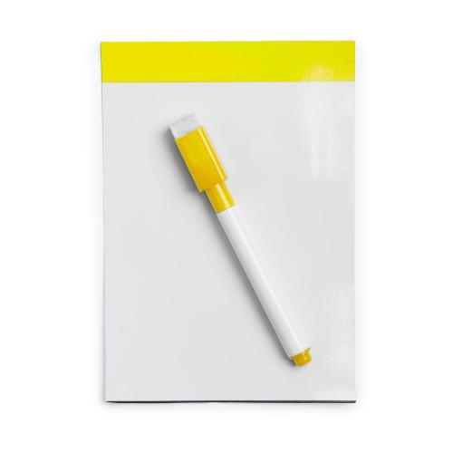 Magnetisch whiteboard geel