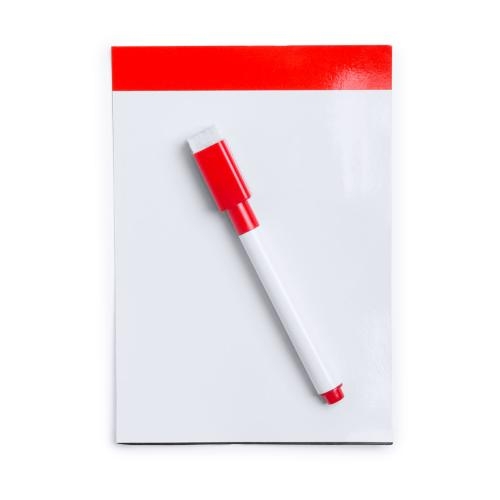Magnetisch whiteboard rood