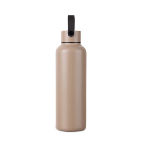 Gerecyclede RVS fles Baltimore 600 ml greige