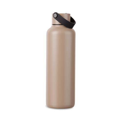 Gerecyclede RVS fles Baltimore 600 ml greige