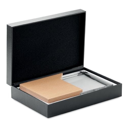 Kristallen trofee Zeal wood