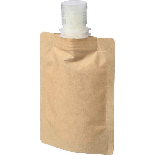 Papieren zak zonnebrandcrème Kyle bruin