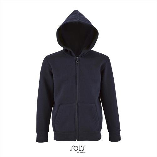SOL'S kinder hoodie rits french navy,6