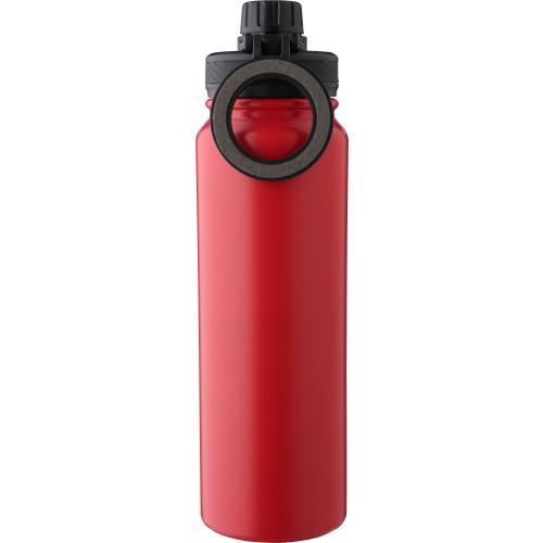 RVS dubbelwandige fles 800 ml Zinnia rood