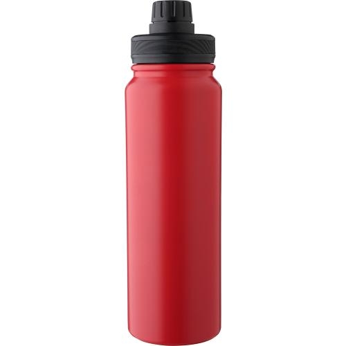 RVS dubbelwandige fles 800 ml Zinnia rood