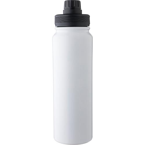 RVS dubbelwandige fles 800 ml Zinnia wit