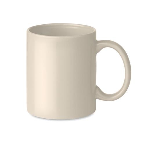 Gekleurde mok Dublin 300 ml beige