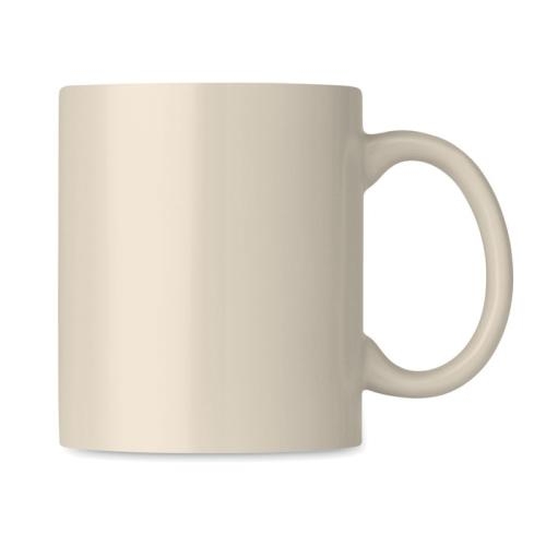 Gekleurde mok Dublin 300 ml beige